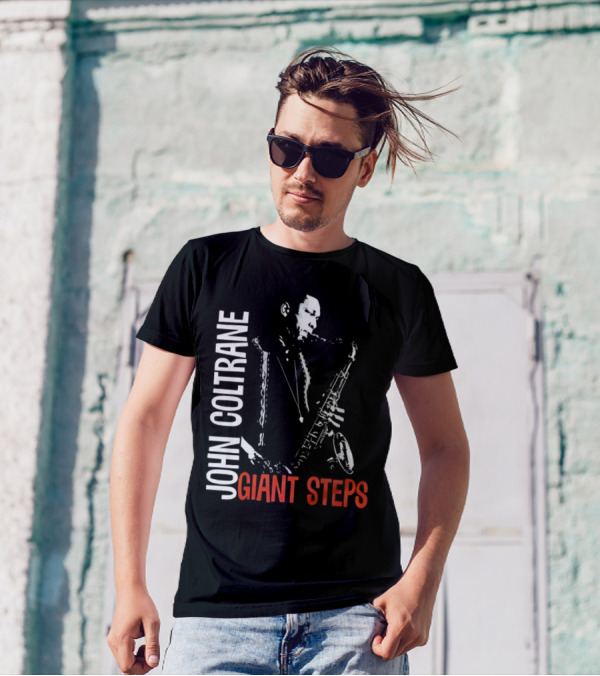 John Coltrane Giant Steps Saxophone Player T-Shirt