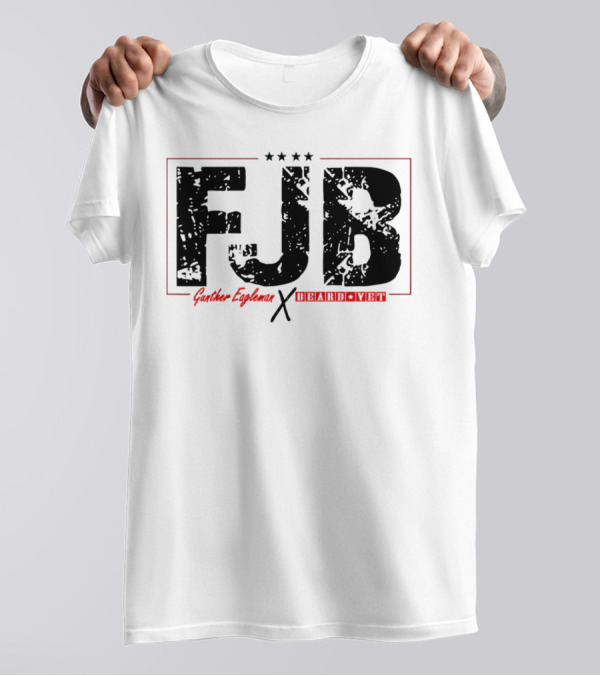 FJB Gunther Eagleman Beard Vet Collaboration Stars T-Shirt