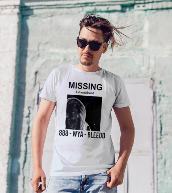 Missing Lilnosebleedd 888 Wya Bleedd T-Shirt