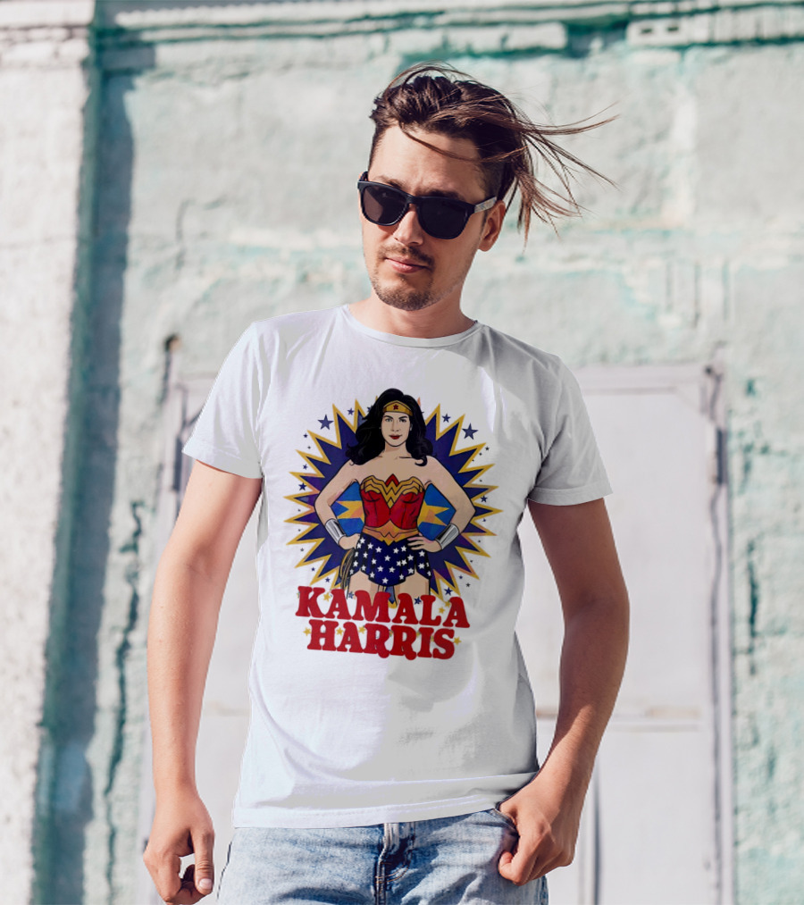 Kamala Harris Wonder Woman T-Shirt