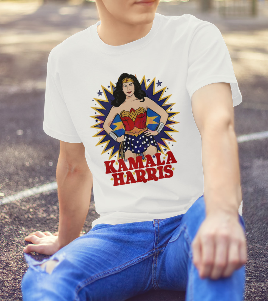 Kamala Harris Wonder Woman T-Shirt