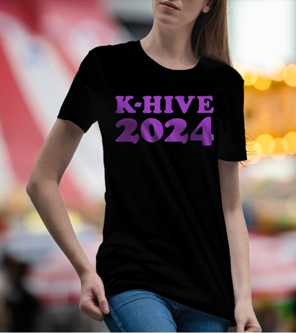K-Hive 2024 Kamala Harris Khive T-Shirt