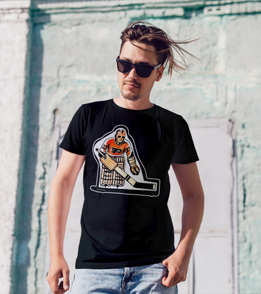 Philadelphia Flyers Jason Voorhees Hockey Mashup Noah Cates T-Shirt
