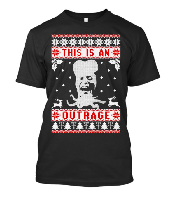 This Is An Outrage The Mighty Boosh Ugly T-Shirt