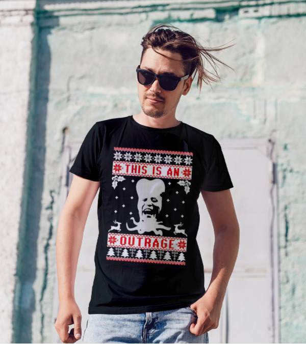 This Is An Outrage The Mighty Boosh Ugly T-Shirt