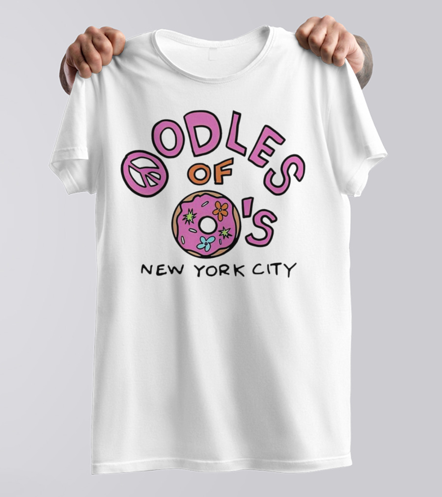 Oodles Of O’s Peace Donut New York City T-Shirt