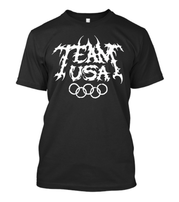 Team USA Olympic 2024 Rings Emblem T-Shirt