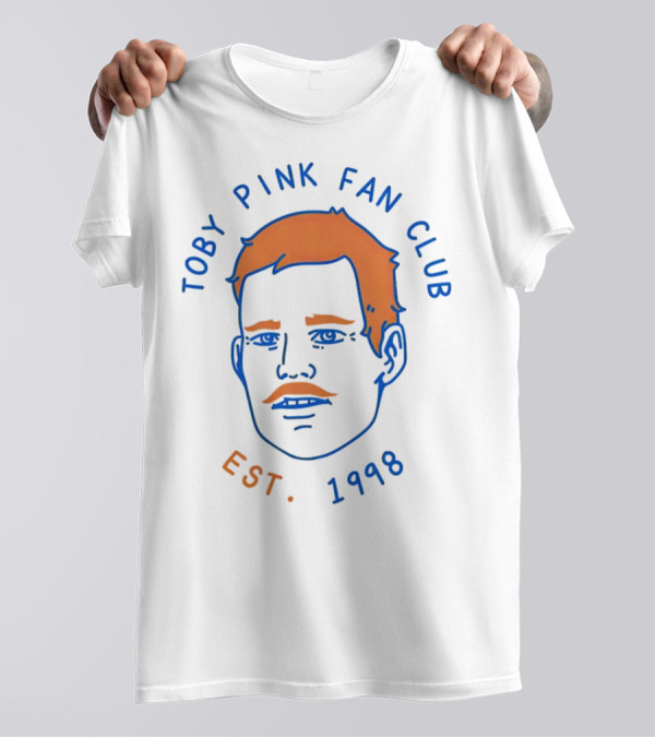 Toby Pink Fan Club Est 1998 Orange T-Shirt