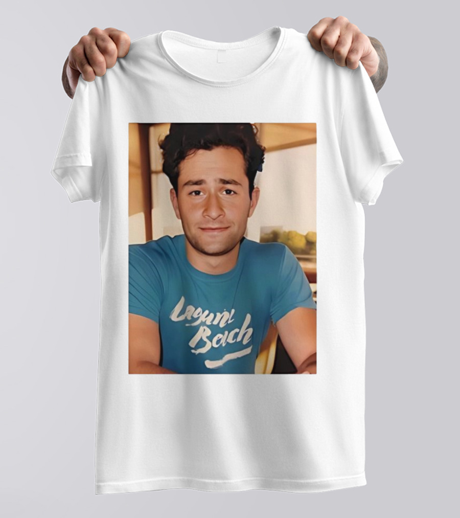Doug Emhoff Laguna Beach Throwback Doug Photo T-Shirt