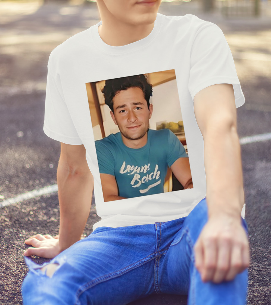 Doug Emhoff Laguna Beach Throwback Doug Photo T-Shirt