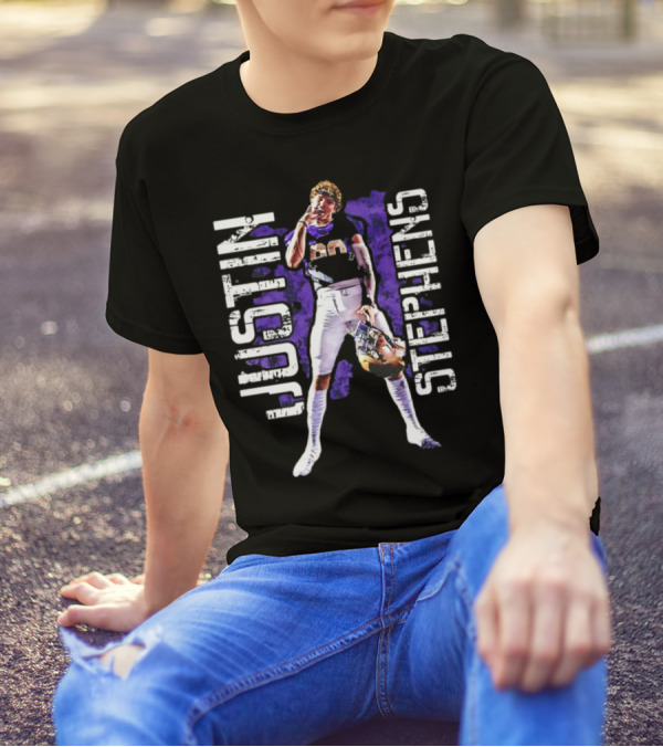Justin Stephens Butler Grizzlies Football T-Shirt
