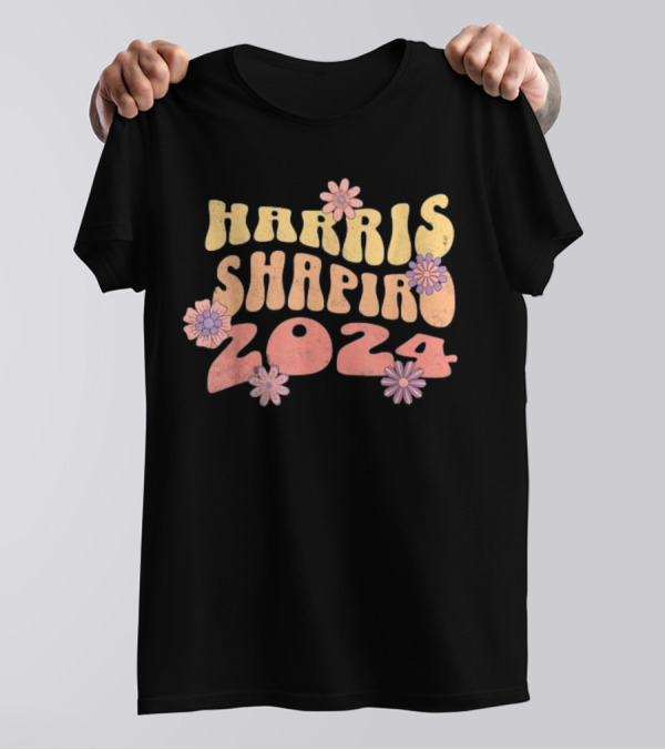 Harris Shapiro 2024 Floral Wavy 60s T-Shirt