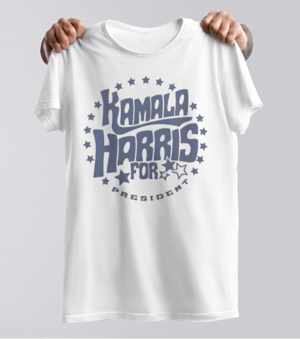 Kamala Harris For President Retro Stars T-Shirt
