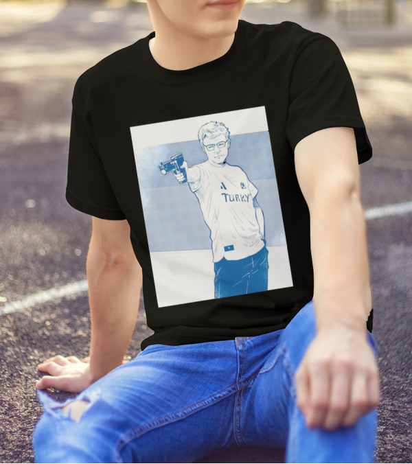 Yusuf Dikeç Turkey Shooter Manga T-Shirt