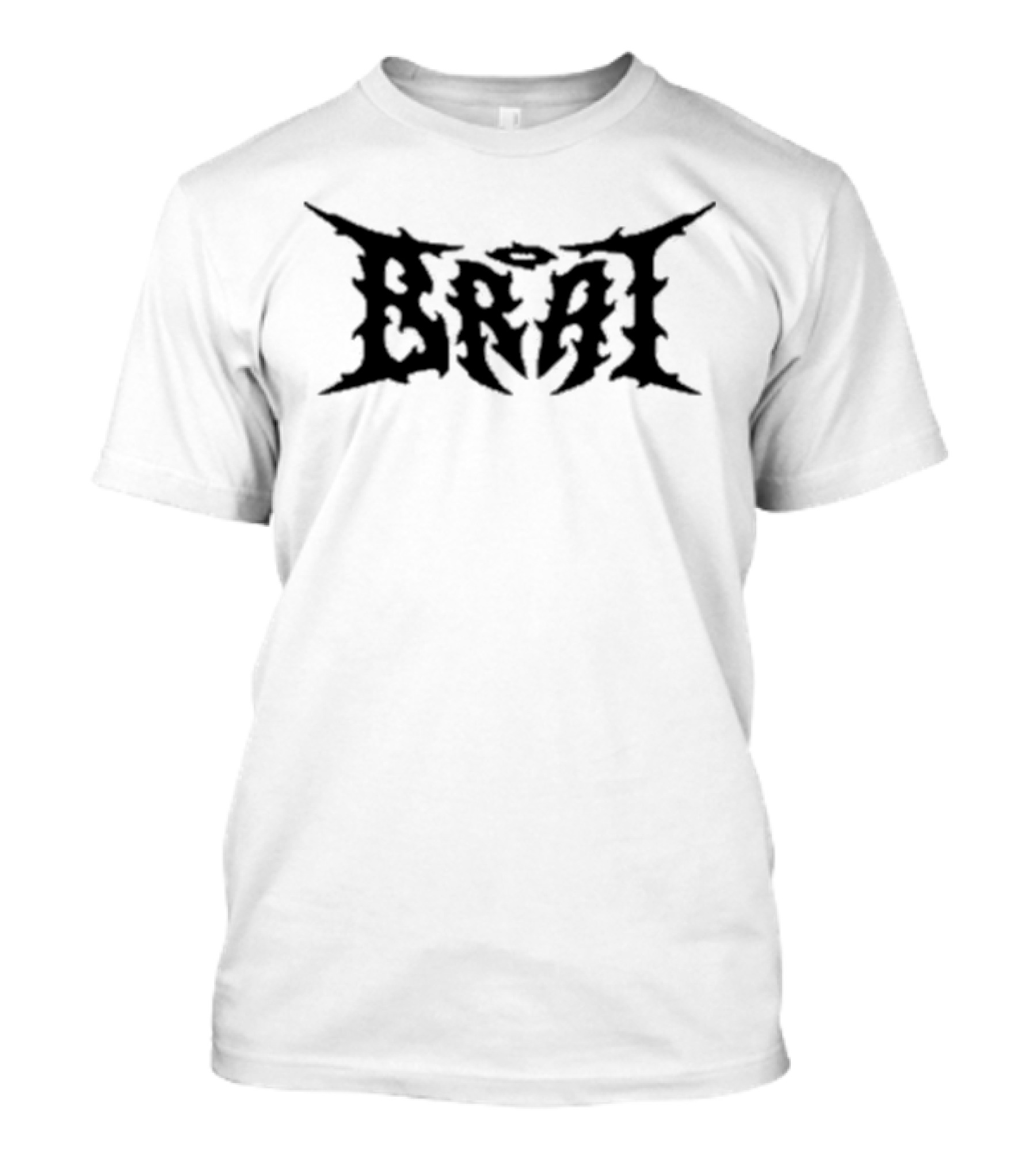 Inferno Bratband Brat Charli Gothic Text T-Shirt