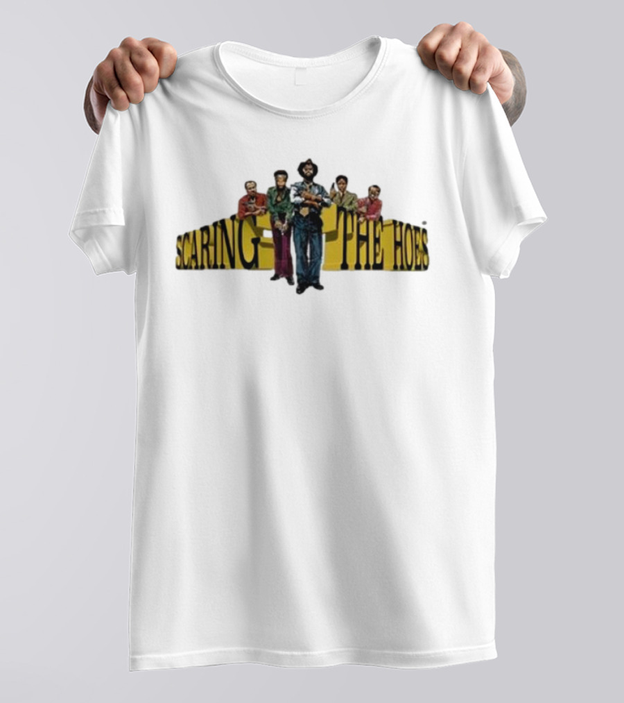 Jpegmafia Starring Scaring The Hoes 2024 Retro Style Group Posing T-Shirt