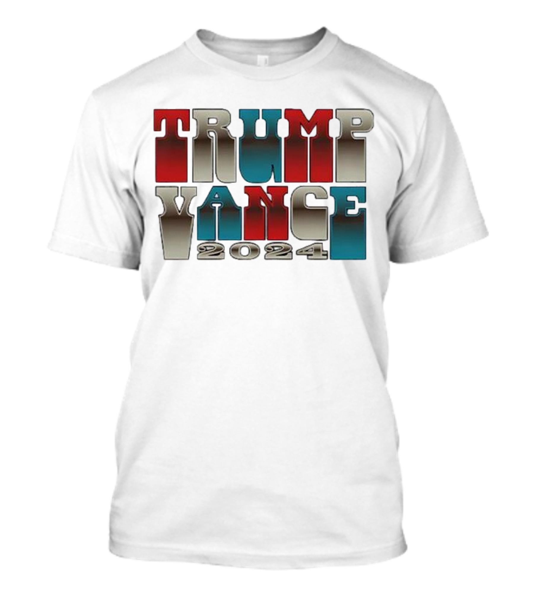 Trump Vance 2024 Red White Blue Fashion Trends T-Shirt