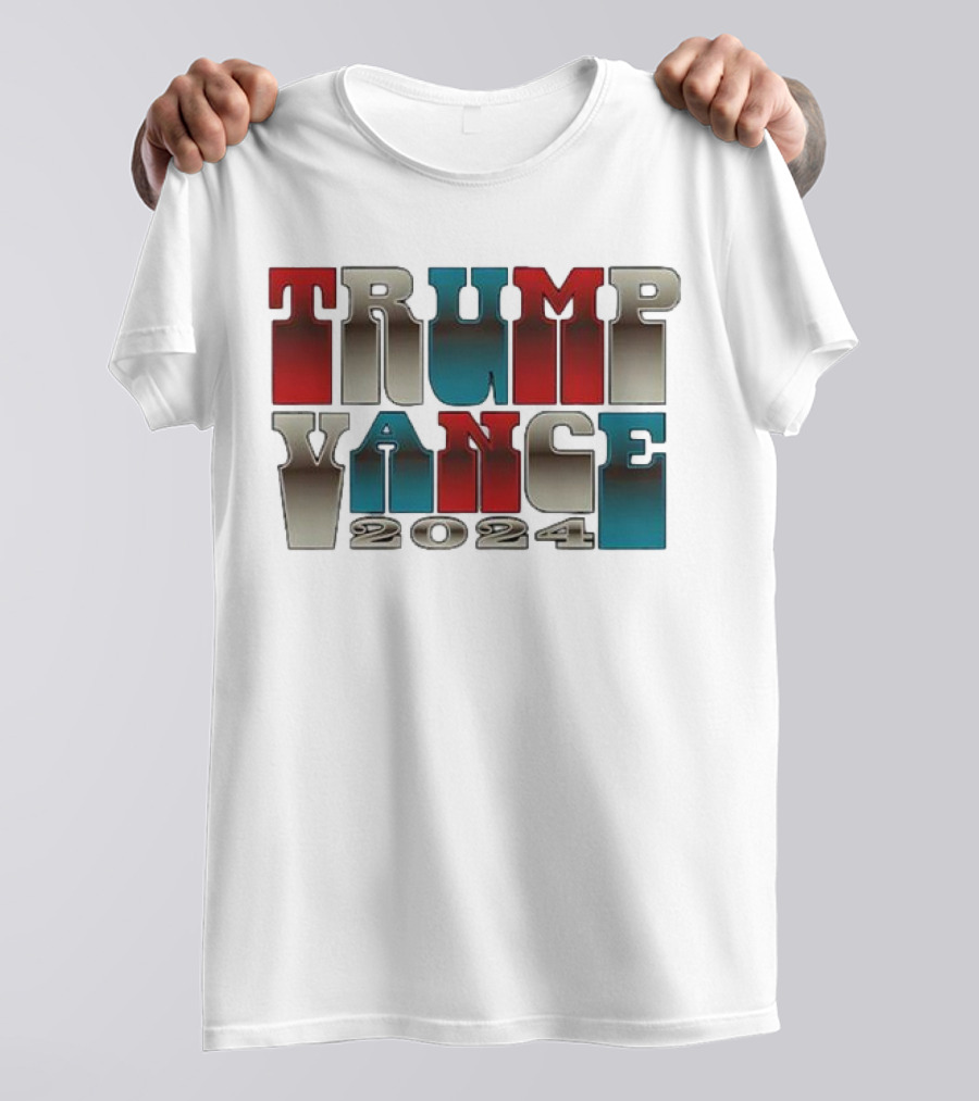 Trump Vance 2024 Red White Blue Fashion Trends T-Shirt