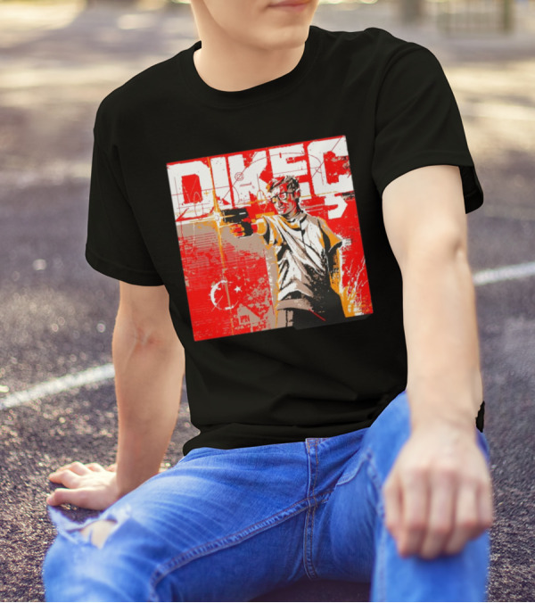 Dikeç Shooter Turkey Paris 2024 Pixel T-Shirt