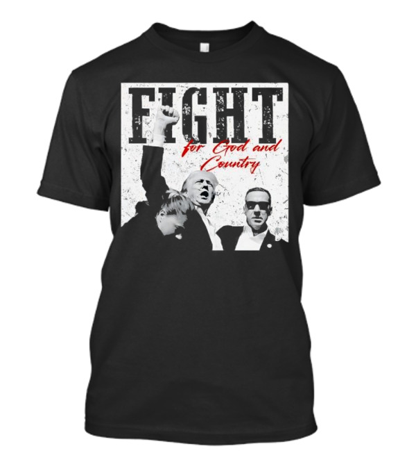 Fight For God And Country Trump Brenden Dilley Co T-Shirt