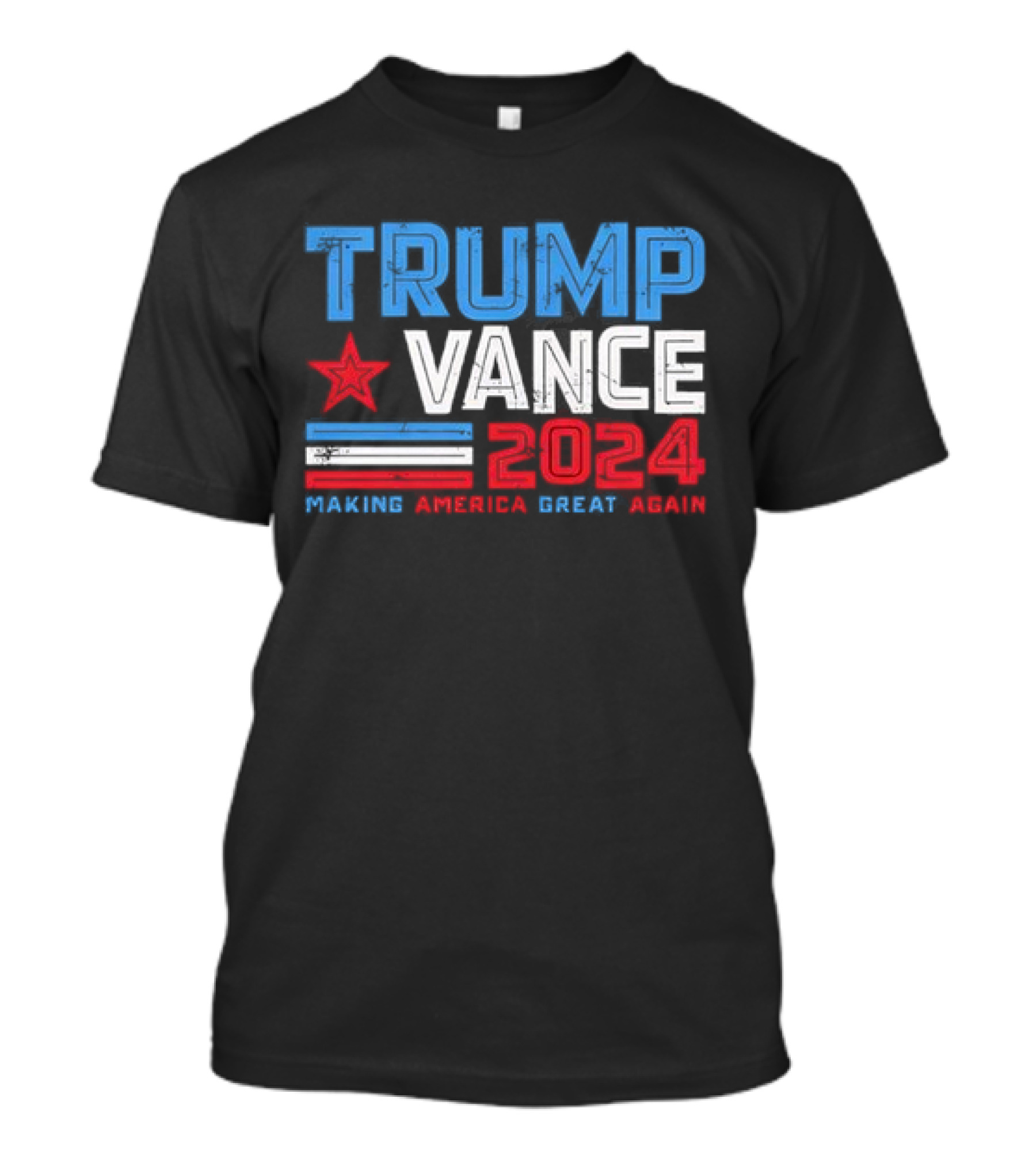 Trump Vance 2024 Making America Great Again Patriotic T-Shirt