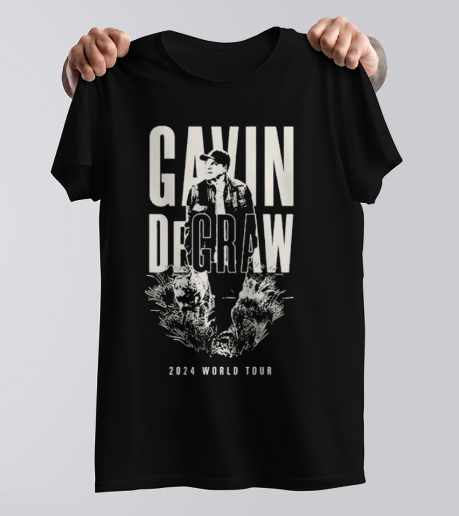 Gavin DeGraw 2024 World Tour Photo T-Shirt