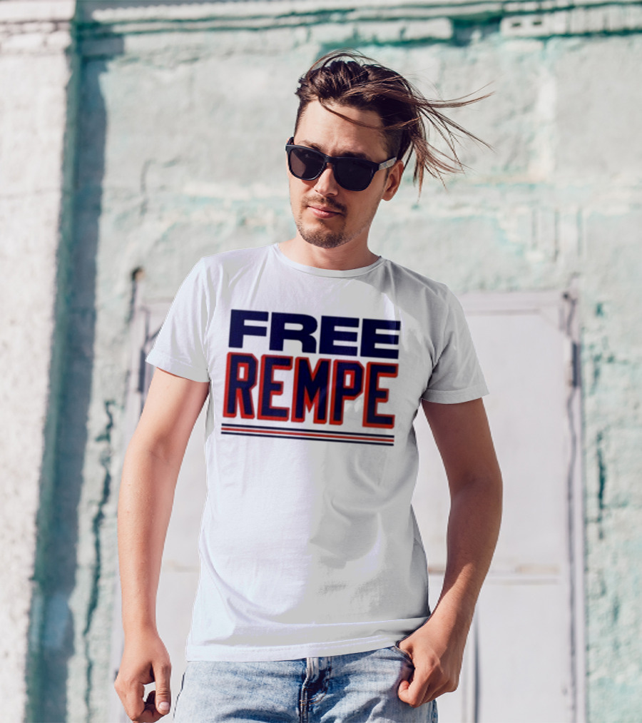Webleedblue Free Rempe Sports Fan Support T-Shirt
