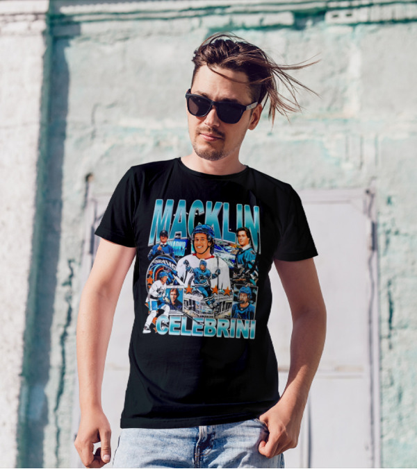 Macklin Celebrini San Jose Sharks 2024 Draft Prospect Hockey Star T-Shirt