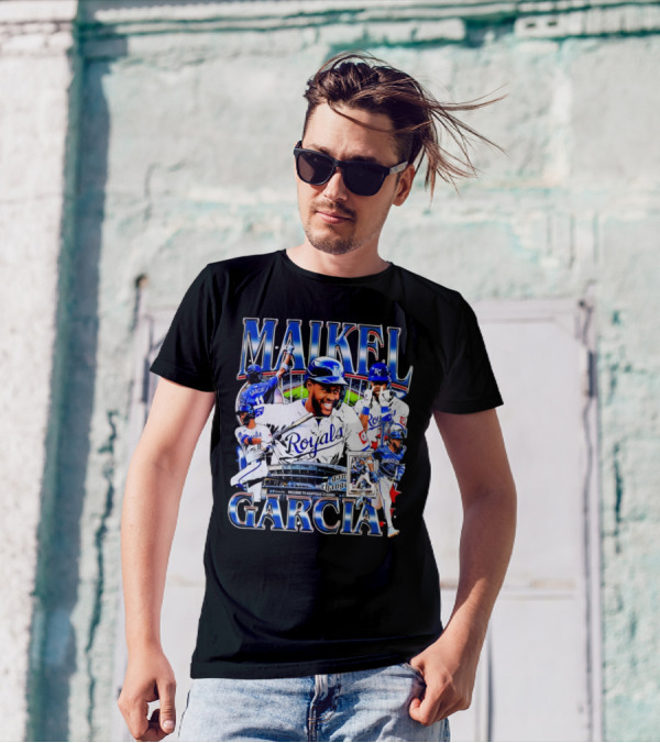 Maikel Garcia Kansas City Royals Welcome To Kauffman Stadium Baseball T-Shirt
