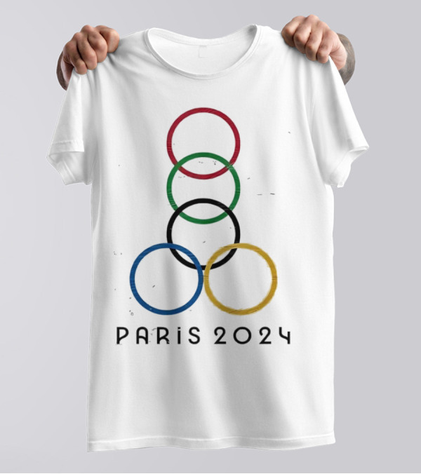 Paris 2024 Olympic Rings Funny T-Shirt