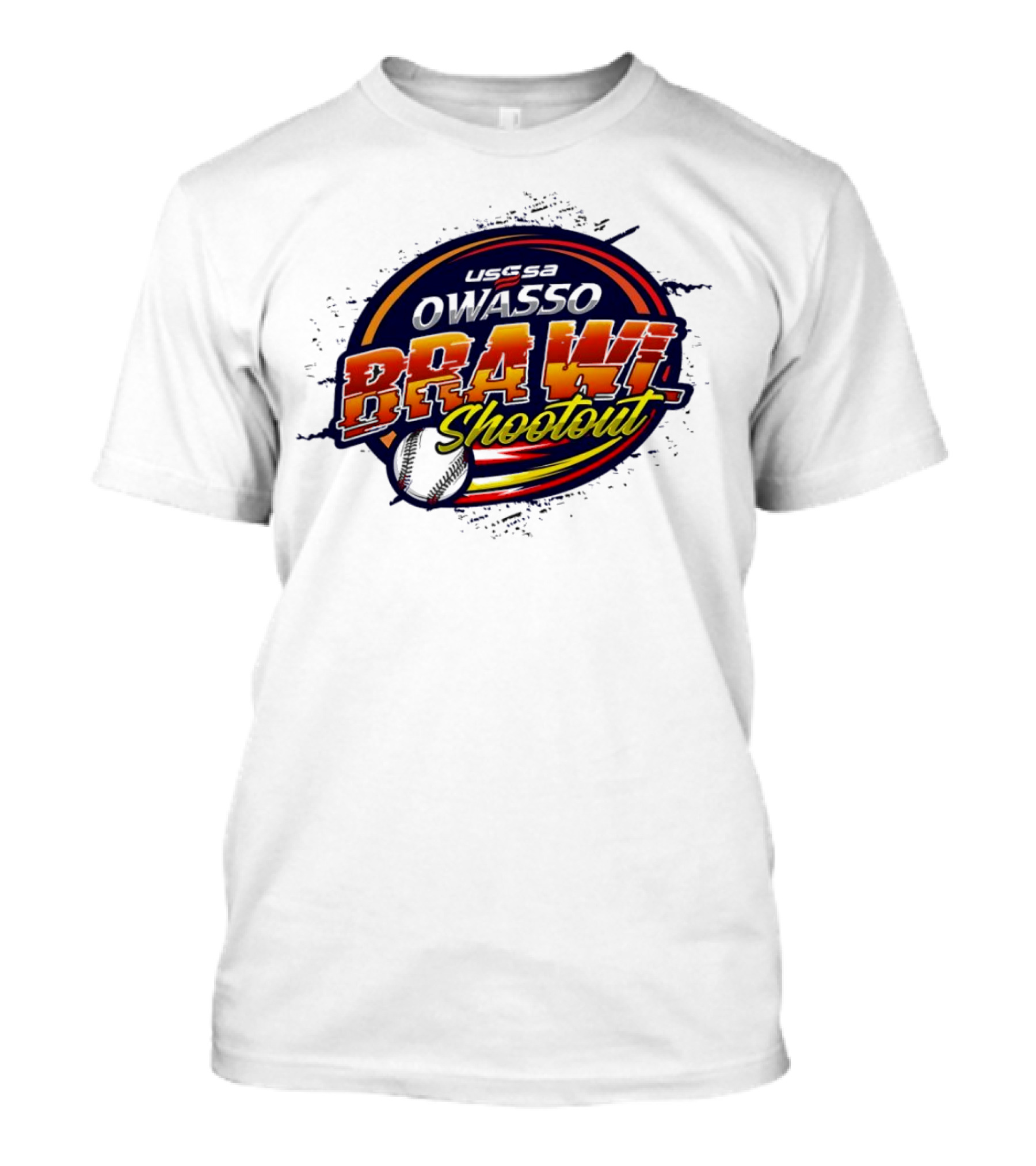 USSSA Owasso Brawl Shootout 2024 Baseball T-Shirt