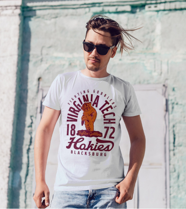 Virginia Tech Hokies Fightin' Gobblers 1872 Blacksburg VPI T-Shirt