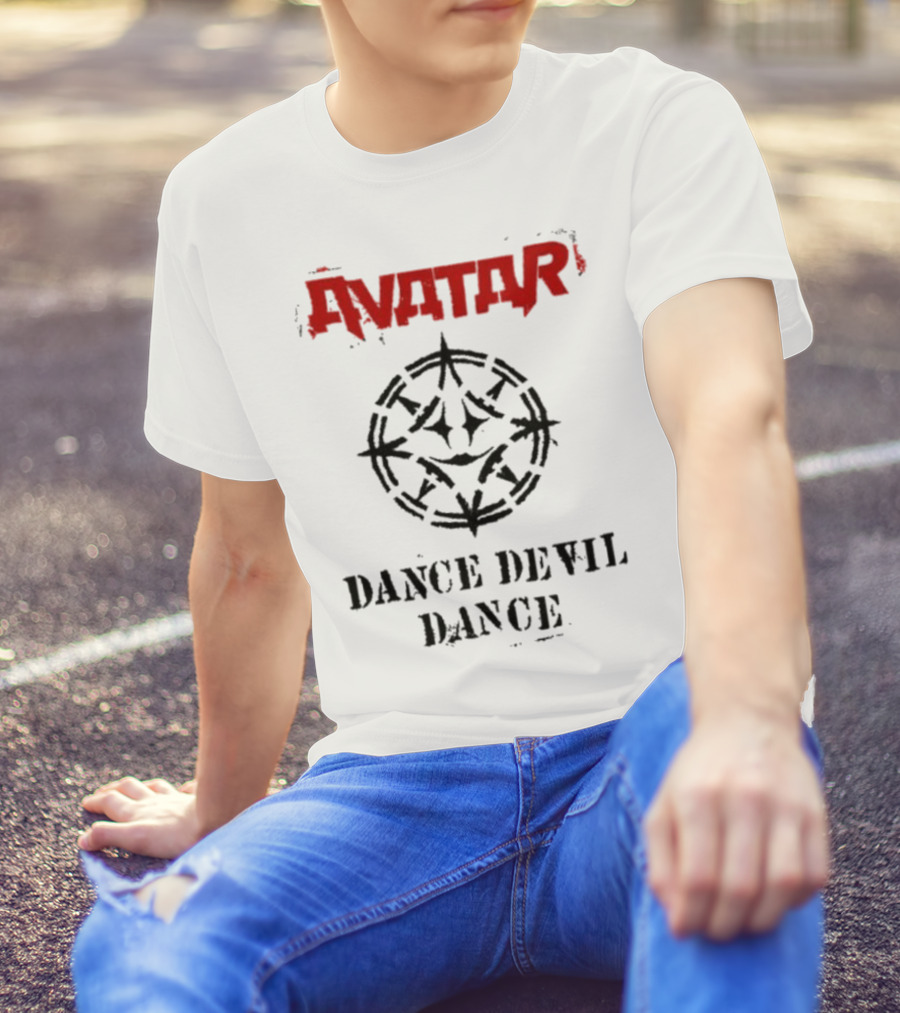 Avatar Dance Devil Dance Symbol Stencil T-Shirt