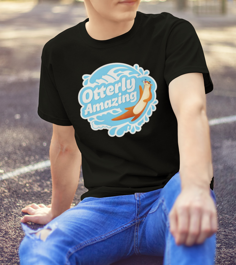 Otterly Amazing Otter Waves T-Shirt