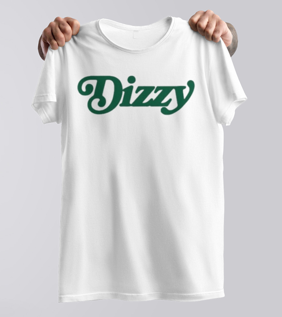 Tana Mongeau Dizzy Forest Green Script T-Shirt