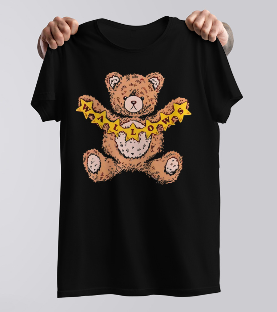 Wallows Teddy Bear Holding Stars T-Shirt