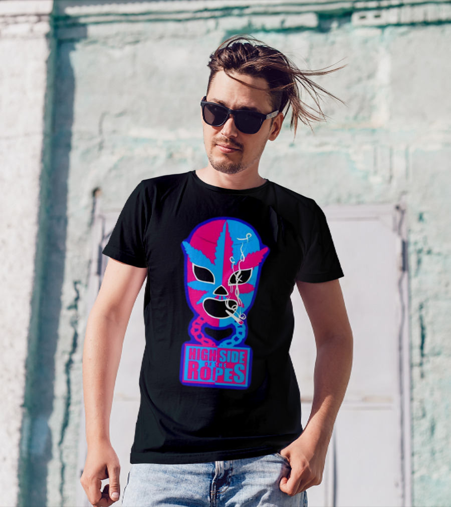 High Side Of The Ropes Karnival Of Kush Mask Smoke Chain T-Shirt