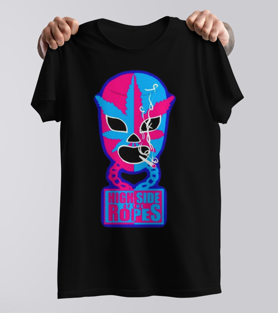 High Side Of The Ropes Karnival Of Kush Mask Smoke Chain T-Shirt