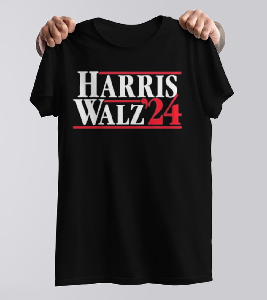 Harris Walz '24 Election Campaign T-Shirt