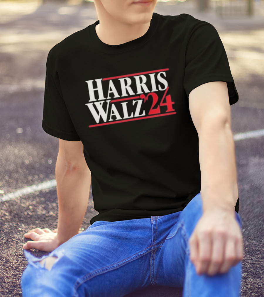 Harris Walz '24 Election Campaign T-Shirt