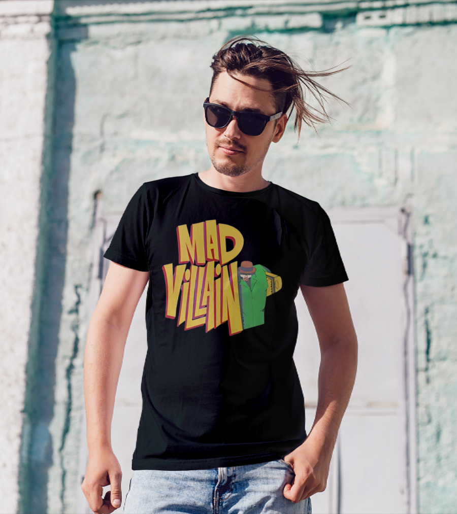Mad Villain Lurk Mystery Figure In Green Trench Coat And Hat T-Shirt