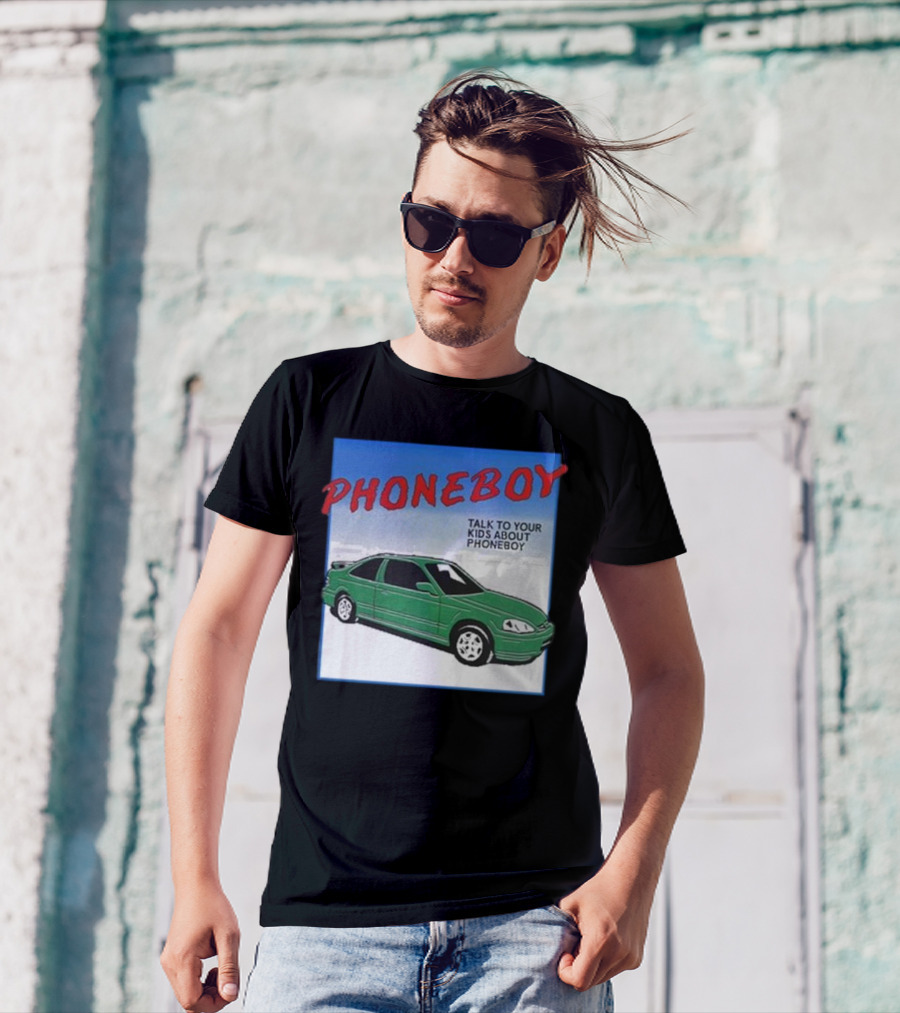 PHONEBOY Talk To Your Kids About Phoneboy Civic T-Shirt