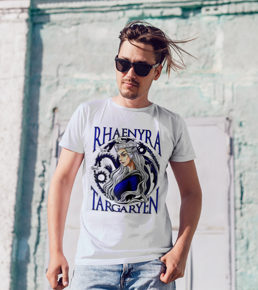 Rhaenyra Targaryen Dragon Emblem Royalty T-Shirt