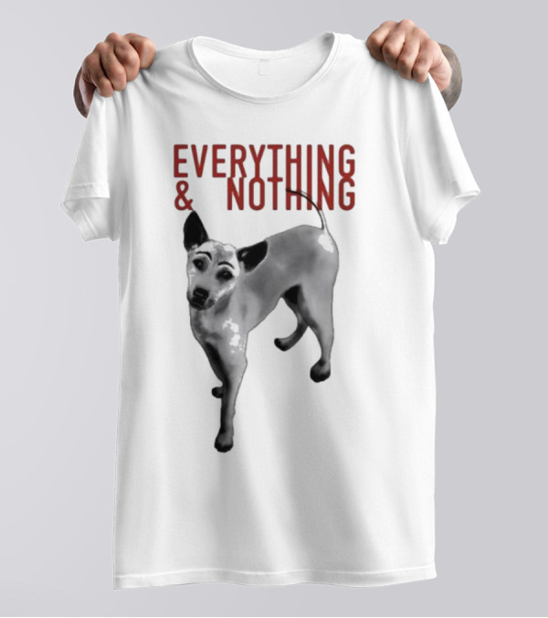David Sylvian Everything And Nothing Dog Image Everything And Nothing T-Shirt