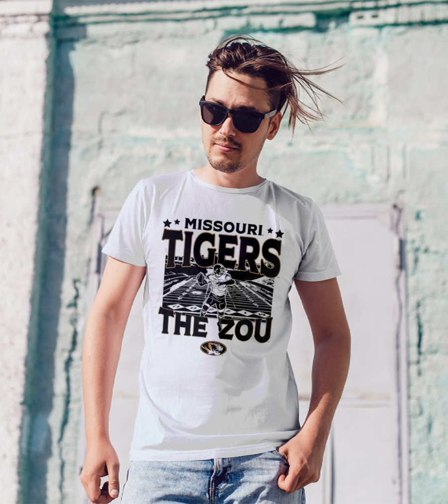 Missouri Tigers The Zou Football Gameday Couture T-Shirt