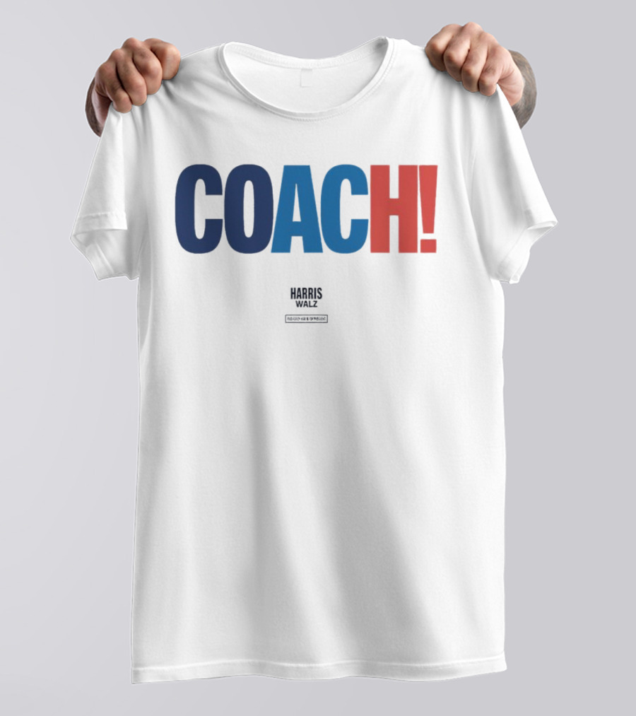 COACH Harris Walz Shane Goldmacher T-Shirt