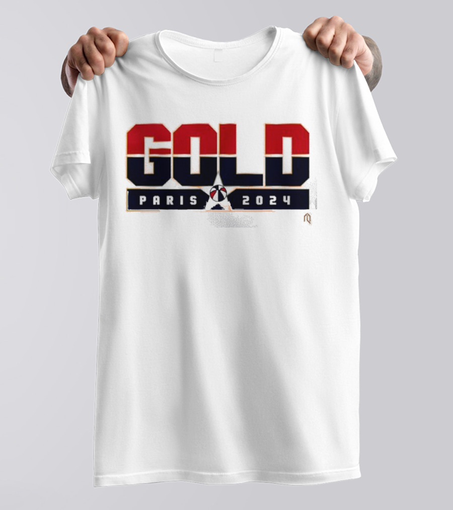 GOLD Paris 2024 Team USA T-Shirt