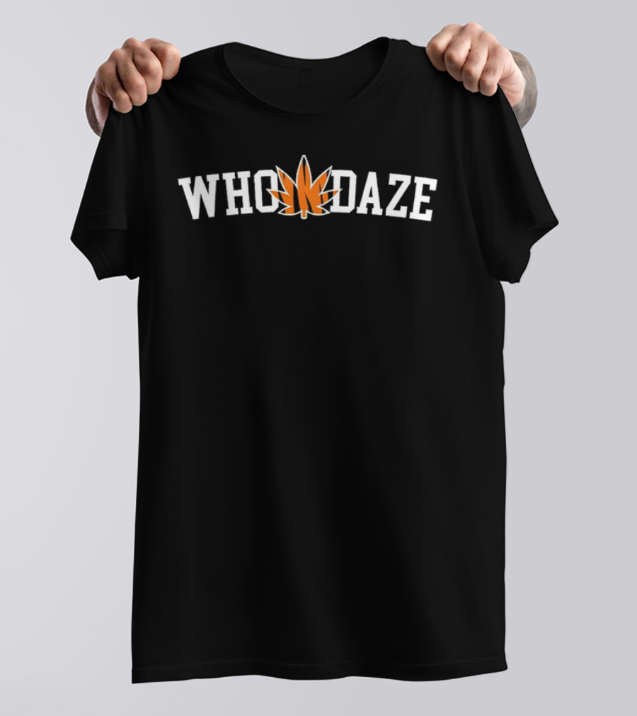 Cincinnati Bengals Who Daze Leaf T-Shirt