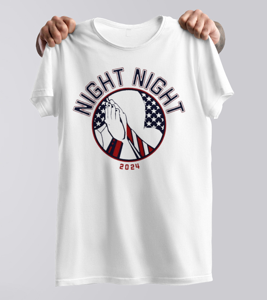 Night Night USA Team Basketball 2024 Olympics T-Shirt