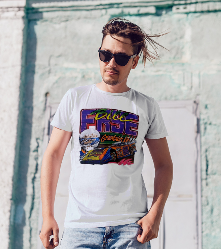 Bill Frye Greenbrier No.66 Dirt Late Model Car GRT Racing T-Shirt
